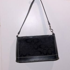 black coach purse